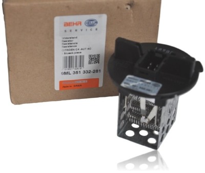 BEHR HELLA RESISTOR RESISTOR AIR BLOWERS CITROEN C4 - milautoparts-fr.ukrlive.com