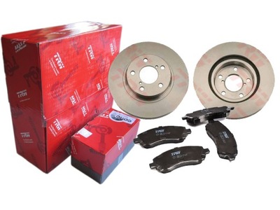 TRW DISQUES + SABOTS DE FREIN PPRZOD SUBARU LEGACY II 3 - milautoparts-fr.ukrlive.com