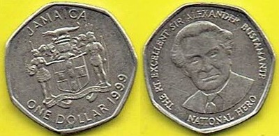 JAMAJKA 1 Dollar 1999 r.
