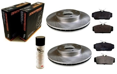 DISCS PADS NISSAN ALMERA N16 FROM ABS PRIMERA P11 1999-2002 FRONT 280MM - milautoparts-fr.ukrlive.com