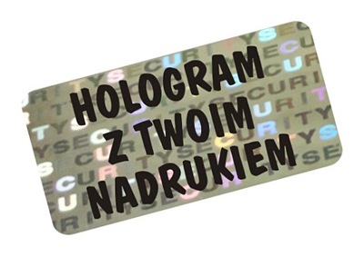 NH-210 - 30x15mm HOLOGRAM PLOMBA SECURITY VOID