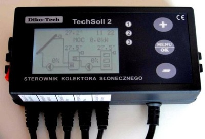 STEROWNIK KOLEKTOR SOLARNY WYŚW GRAF 5 schemat