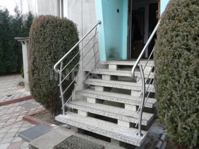 BALUSTRADA BALUSTRADY ZE STALI NIERDZEWNEJ PORĘCZE