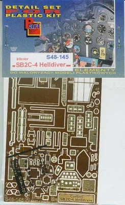 Part S48-145 1/48 SB2C-4 Helldiver (Revell/Accu)