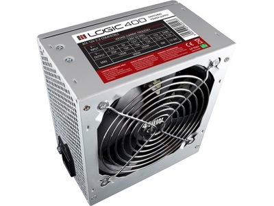 ZASILACZ MODECOM 400W LOGIC CONCEPT LC-400-ATX CICHY WENTYLATOR SATA PFC CE
