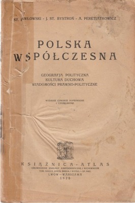POLSKA WSPÓŁCZESNA Lwów Warszawa 1928