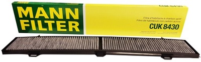 MANN-FILTER CUK 8430 FILTR, AÉRAGE PRZESTRZENI PASAZERSKIEJ - milautoparts-fr.ukrlive.com