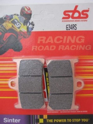 PADS SBS 634 RS RACING YAMAHA YZF R1 R6 FZ1 MT01 - milautoparts-fr.ukrlive.com