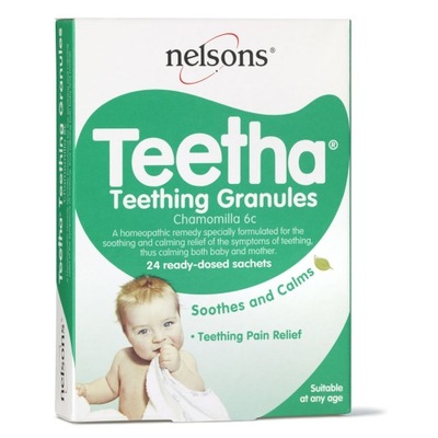 TEETHA NELSONS granulki na ząbkowanie 24 saszetki