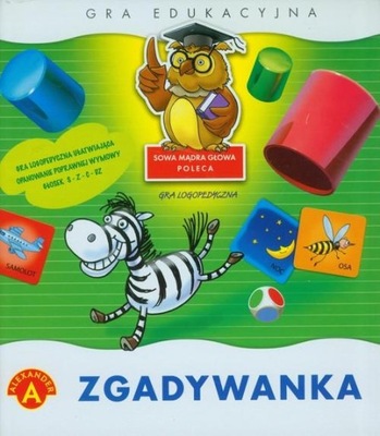 Zgadywanka LOGOPEDYCZNA SYCZĄCE dyslalalia