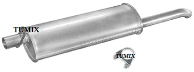 SILENCERS END OPEL ASTRA F 1.4 1.6 1.7 1.8 2.0 - milautoparts-fr.ukrlive.com