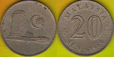 MALEZJA 20 Sen 1969 r.