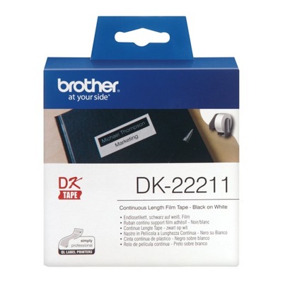 BROTHER DK22211 29mm x15,24m ciągła taśma DK 22211