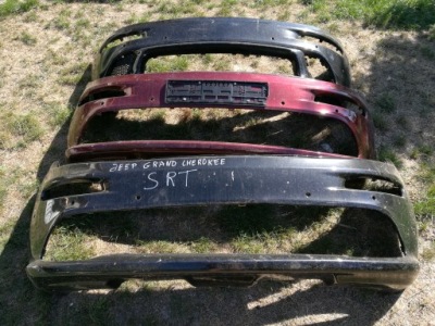 Jeep grand cherokee srt бампер передний 2014 2015 фото №1