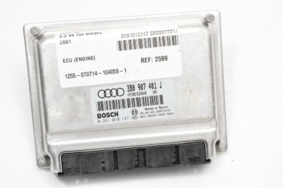 Бортовий комп'ютер vw passat 2.5 tdi 3b0907401j 0281010147 фото №1