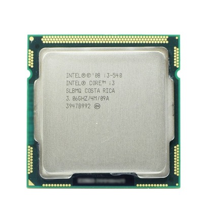 Intel Core i3-540 3.06GHz 4M Cache LGA1156 OEM