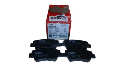 TRW PADS BRAKE REAR KIA SOUL 09> RIO I40 - milautoparts-fr.ukrlive.com