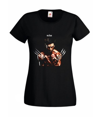 M KOSZULKA DAMSKA The Wolverine X-MEN WZOR