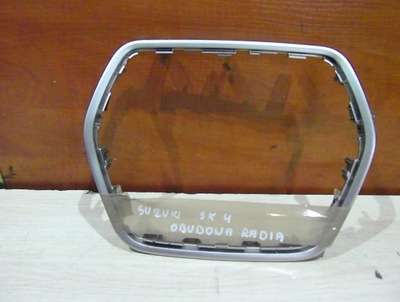 Рамка радио консоли хром suzuki sx4 s-cross 15r фото №1