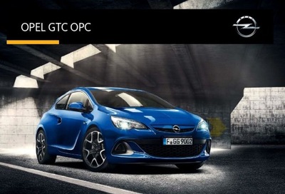 Opel GTC OPC prospekt 2016