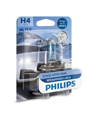 WHITEVISION H4 12 V 60/55 EN - AMPOULE AUTOMOBILE - milautoparts-fr.ukrlive.com