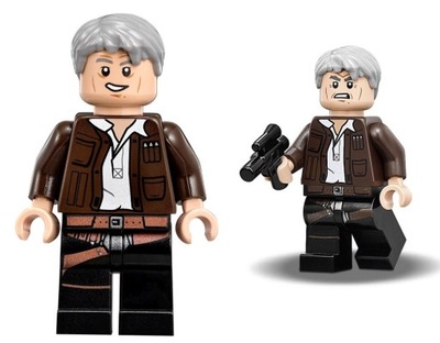 Lego 75180 @@@ HAN SOLO + BROŃ @@@ figurka z zestawu