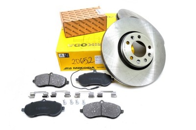 DISQUES 304MM SABOTS DE FREIN AVANT PEUGEOT EXPERT II TEPEE - milautoparts-fr.ukrlive.com