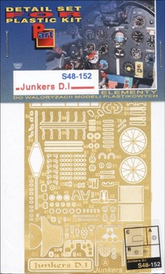 Part S48-152 1/48 Junkers D.I (Roden) - milautoparts-fr.ukrlive.com