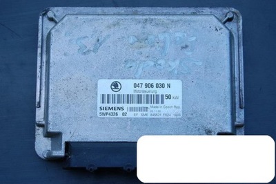 Бортовой компьютер skoda felicia pickup 047906030n гарантия fv фото №1