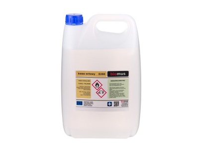 BIOMUS Esencja Ocet r-r 80% 5000ml 5l kwas octowy