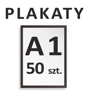 50 szt. PLAKAT, PLAKATY A1