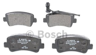 PADS BRAKE REAR OPEL MOVANO BOSCH GDB1903 - milautoparts-fr.ukrlive.com