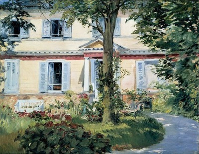 Edouard Manet - The House at Rueil