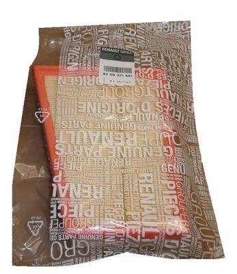 Renault оригінальний номер 8200371661 фільтр повітря фото №1