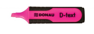 Zakreślacz fluorescencyjny DONAU D-TEXT różowy