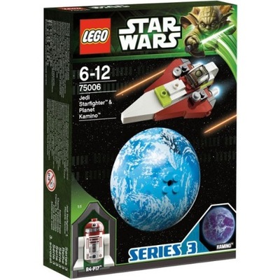 LEGO Star Wars Myśliwiec Jedi i Planeta Kamino 75006