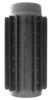 Rura spalinowa żebrowana/radiator 130/500 mm RPŻ130/500-CZ2 Darco