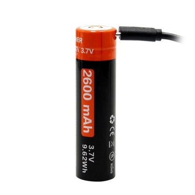 OGNIWO 18650 AVEC USB 2600 MAH 3,7 3.7 9,62WH CE - milautoparts-fr.ukrlive.com