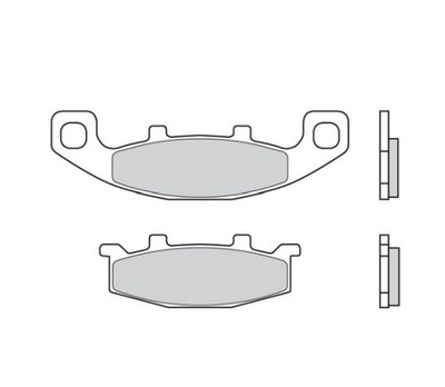 KLOCEK BRAKE SET 07KA0933 BREMBO SINTER - milautoparts-fr.ukrlive.com