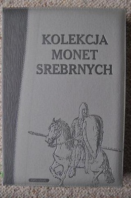 Album na monety srebrne 20 zł w kapslu wersja VIP - na 45 monet 46 mm