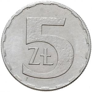 5 zł złotych 1990 mennicza mennicze