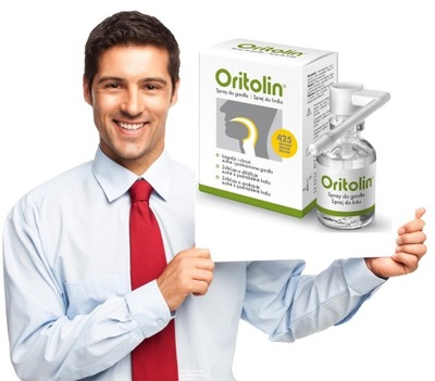 ORITOLIN SPRAY DO GARDŁA 30 ml - 425 dawek