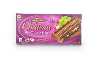 Czekolada Chateau choceur Rumowa orzechy