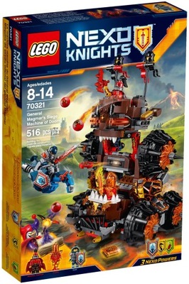 LEGO NEXO KNIGHTS 70321 MACHINA OBLĘŻNICZA MAGMARA