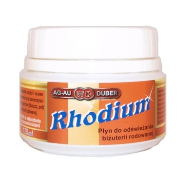 Rhodium - płyn do czyszczenia biżuterii - 120 ml
