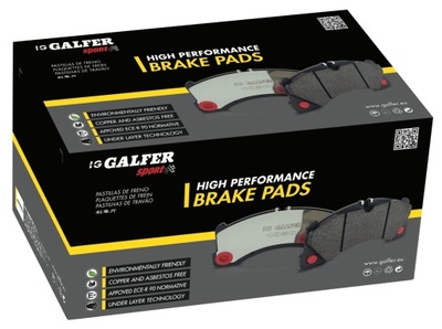 SABOTS DE FREIN ARRIÈRE GALFER SPORT 1050 VW TOURAN I I II GEN. - milautoparts-fr.ukrlive.com