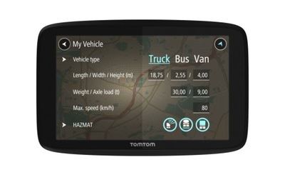 Nawigacja ciężarowa TomTom Go Professional 6200 TIR 6 " mapy eu