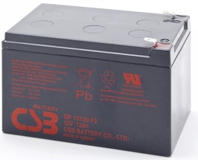 Nowy akumulator CSB 12Ah 12V oryginał do UPS APC