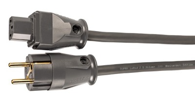 Kabel zasilający 3x2,5mm2 SUPRA LoRad Silver dł.1