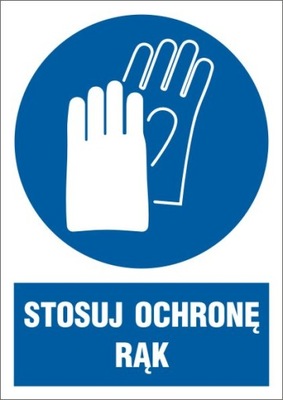 STOSUJ OCHRONE RAK BHP 297X210 (A4) STICKER - milautoparts-fr.ukrlive.com